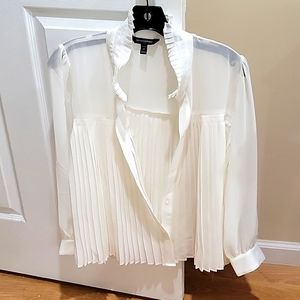 Banana Republic sheer blouse